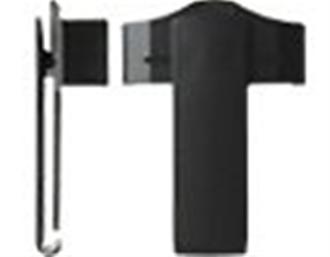 Plastic clip complete black