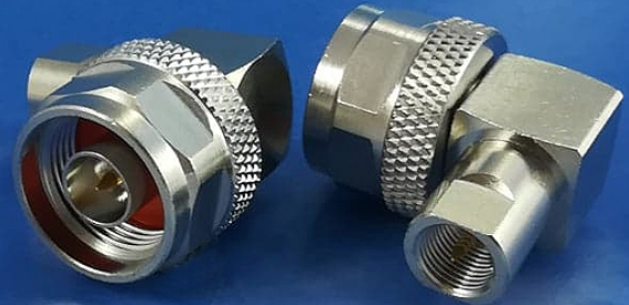 N male / FME male angle adaptor R/A - 7457V-R