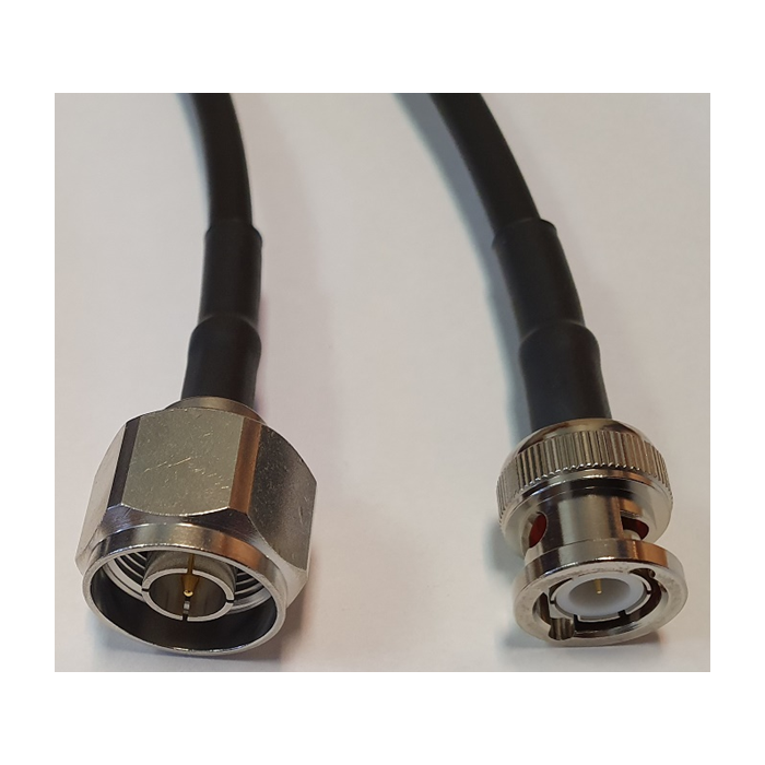 Antenna Cable FF195 Low Loss coax with N-male to BNC-male 100cm