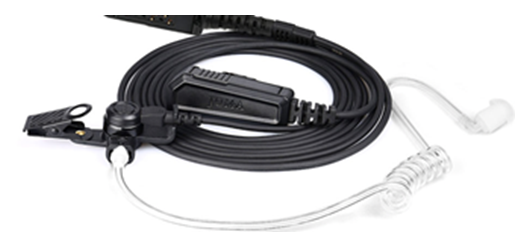 2 wire kit with quick disconnect acoustic tube – Official Motorola mini GCAi connector