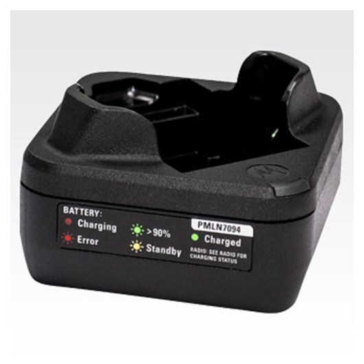 CHARGER 1-BAY, Charges Radio or battery