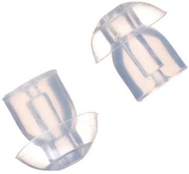 Replacement clear ear tips. (Pack of 50)