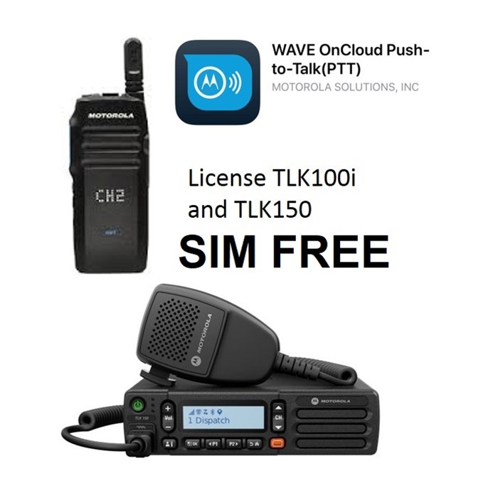 5 YR WAVE PTX RADIO SIM FREE SAFEGUARD SUBSCRIPTION - TLK100 (Subscription with LMR)